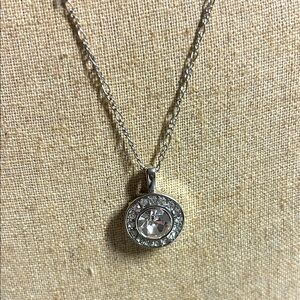 Swarovski‎ Crystal Halo Pendant Necklace